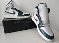 Nike Air Jordan 1 Mid SE White Oxidized Green Größe 45 weiss grün FQ7720 103