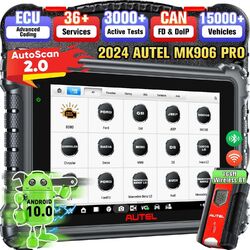 2024 Autel MK906 PRO Profi KFZ Diagnosegerät Auto OBD2 Scanner ALLE SYSTEM