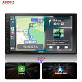 ATOTO F7WE Wireless CarPlay&Android Auto 7" QLED Autoradio GPS Navi Doppel 2DIN