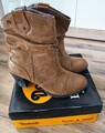 Dockers by Gerli Stiefeletten  Damen Ankle Boots Cognac Größe 41