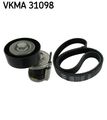 Keilrippenriemensatz SKF VKMA 31098 für VW GOLF PASSAT AUDI A3 6R TT Q3 A1 POLO