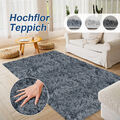 1.6x2.3m Flauschige Teppiche Hochflor Shaggy Teppich Langflor Wohnzimmer 3 Farbe