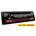 JVC KD-DB622BT Auto Radioset für SKODA Fabia 1 - 99-07 (1-DIN)