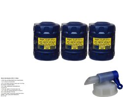 3x 20 Liter MANNOL Getriebeöl Basic Plus 75W-90 API GL 4+ Gear Oil + Auslaufhahn