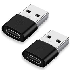 Adapter Konverter Stick Daten Laden USB-A Stecker auf USB-C Buchse Handy Laptop