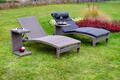 MX Gartenliege 6 tlg. Andalusia Relaxliege Poolliege Rattanliege Auflagen Tisch