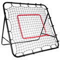 Rebounder Fußball 100x100x72 cm/ 120x120x72 cm Zielscheibe Klappbar Metall 23610
