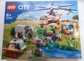 LEGO 60302 Tierrettungseinsatz City Elefant mit Baby Krokodil Hubschreuber