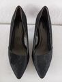 Schuhe Gr 38 Graceland Pumps schwarz wie neu