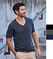 2er Pack Herren Fashion V-Neck T-Shirt von Tee Jays Baumwolle S-3XL Sof Tee 8006