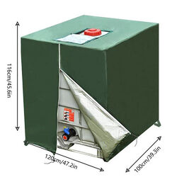 1000L IBC Container Wassertank Abdeckplane Thermohülle Schutzhülle Schutzhaube