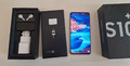 Samsung Galaxy S10 Plus 128GB, Dual-Sim, MicroSD, ceramic white - sehr GUT