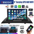 9" 1+32G Android 13 Autoradio GPS Carplay DAB KAM Bluetooth Für BMW X3 E83 04-12