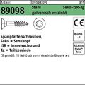 500er PACK(Stk)  890980190040080 Spanplattenschraube R 89098 SEKO Innensechsrund