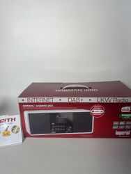 Imperial DABMAN weiß i200 Internet/DAB+ Radio (Stereo Sound, Internetradio/DAB+