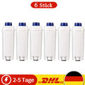 6x Wasserfilter für DeLonghi Magnifica S ECAM 22.110.B Kaffeevollautomat DLSC002