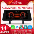 10.25" Autoradio CarPlay Android 14 GPS BT DAB+ Für BMW F30 F31 F34 F32 F36 NBT