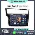 Für Golf 7 2013-2017 Android 13 Autoradio GPS Nav Wifi USB Bluetooth SWC 2+64G