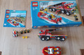 LEGO CITY: Feuerwehr-Truck mit Löschboot (7213) Komplett in TOP Zustand OVP/BA