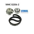 VKMC 02206-2 SKF Wasserpumpe + Zahnriemensatz