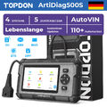 TOPDON AD500S Profi KFZ OBD2 Diagnosegerät Auto OBDII Scanner Öl/BMS Reset TPMS