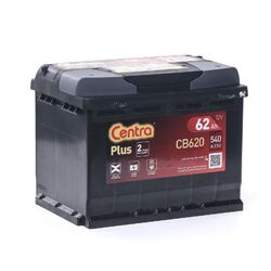 Starterbatterie 62Ah 12V 540A CENTRA Plus B13 L2 Batterie