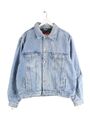 Wrangler 90s Gefütterte Denim Jeans Jacke Blau L