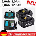 Für Original Makita Akku 18V 6Ah 8Ah 9Ah 12Ah BL1860B BL1850B BL1840B BL1830B DE