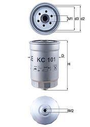 KNECHT Kraftstofffilter KC 101 für KIA HYUNDAI