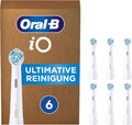 Oral-B Io Ultimative Reinigung Aufsteckbürsten Elektrische Zahnbürste, 6 Stück