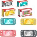 Nintendo Switch Lite Konsole / Grau / Turkis / Koralle / Gelb + Spiel AUSWAHL