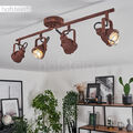 Wohn Ess Raum Leuchte rostfarben Vintage Verstellbar Flur Strahler Decken Lampe 