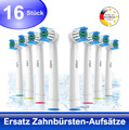 16x Aufsteckbürsten Ersatzbürsten Aufsätze kompatibel für Oral B Zahnbürsten 🔵