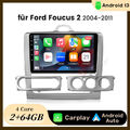 DAB+ Android 13 Autoradio GPS Carplay SWC 64G Für Ford Focus MK2 MK II 2004-2011