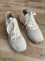 Tamaris Fashletics Sneaker Vegan weiß mit Wechselfußbett Gr 38 Schuhe