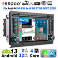 DAB+ Für Audi A4 S4 RS4 RNS-E  B9 7" Carplay Autoradio Android 13 NAVI 2+32G RDS