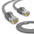 CAT 6 Patchkabel Netzwerkkabel Flachkabel Ethernet LAN Internet Kabel 0,25m- 15m