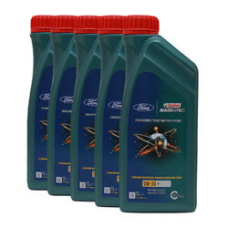 Ford CASTROL Magnatec 5W-30 A5 PKW-Motorenöl ILSAC GF-5, API SN, 5x1 Liter