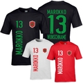 FanShirt MAROKKO Trikot Herren Druck Nummer Name Jersey WM FanShirts4u