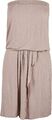 Urban Classics Damen Kleid Ladies Viscose Short Bandeau Dress  Duskrose