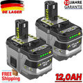 2x Für Ryobi Akku 18V 12,0Ah HP Li-Ion Batterie ONE Plus P109 P108 P107 BPL1820