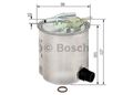 BOSCH F 026 402 108 Kraftstofffilter Kraftstoff Filter für RENAULT NISSAN