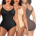 Damen Bodysuit Shapewear Full Body Shaper Body Bauchweg Miederbody Figurformende