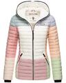 Navahoo Damen Jacke Steppjacke Übergangsjacke gesteppt Colour Blocking  NEU B841