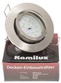 LED Einbaustrahler Flach Panel Leuchte Dimmbar Deckenlampe 230V Strahler Spot