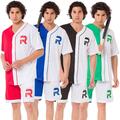 Redbridge Herren Set Baseball Trikot und Hose Jogginganzug Sport Sweat Suit