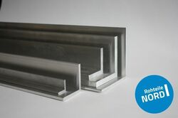 1m Aluminium Winkel AlMgSi0,5 Aluwinkel Alu Profil Leiste L Profil Schiene