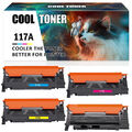 1-5XXL Toner zu HP117A W2070A Color Laser 150a MFP179fwg fnw 178nwg nw 150nw