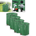 Faltbare Regenwassertonne Regenwasserfass Regenfass Regenwassertank + Hahn Tank