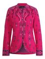 IVKO Jacquard-Strickjacke mit figurbetontem Schnitt in Pink  NEU